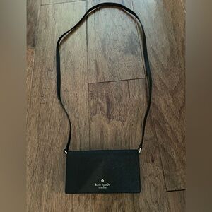 Kate Spade Black Crossbody Bag with Adjustable Strap